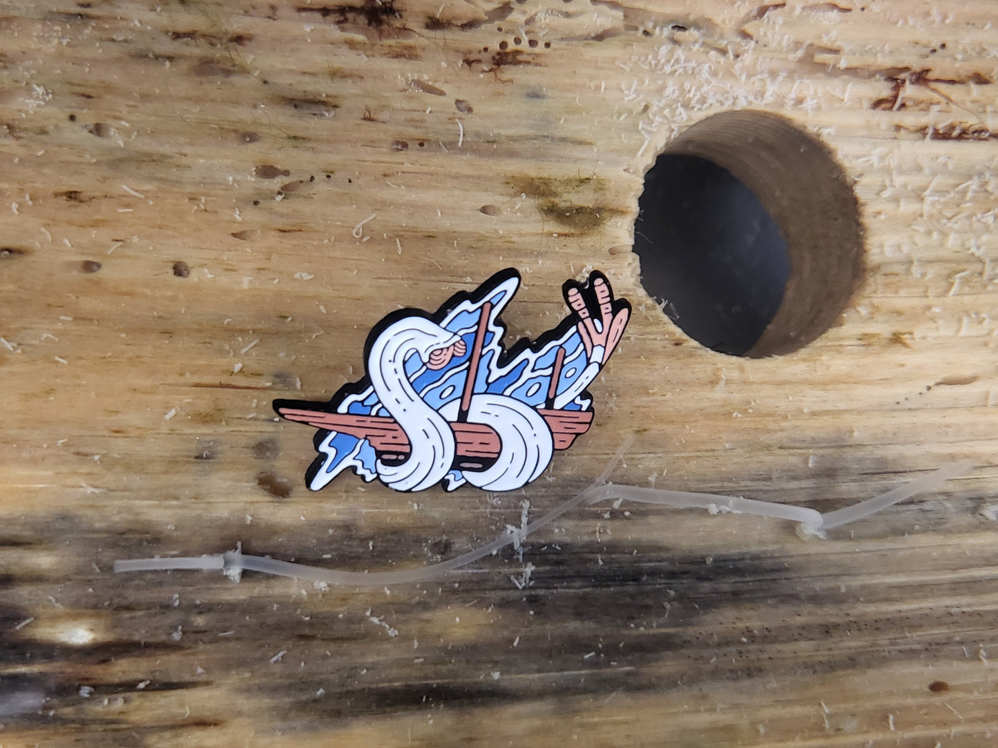 Bizarre Beasts Pin: Shipworm