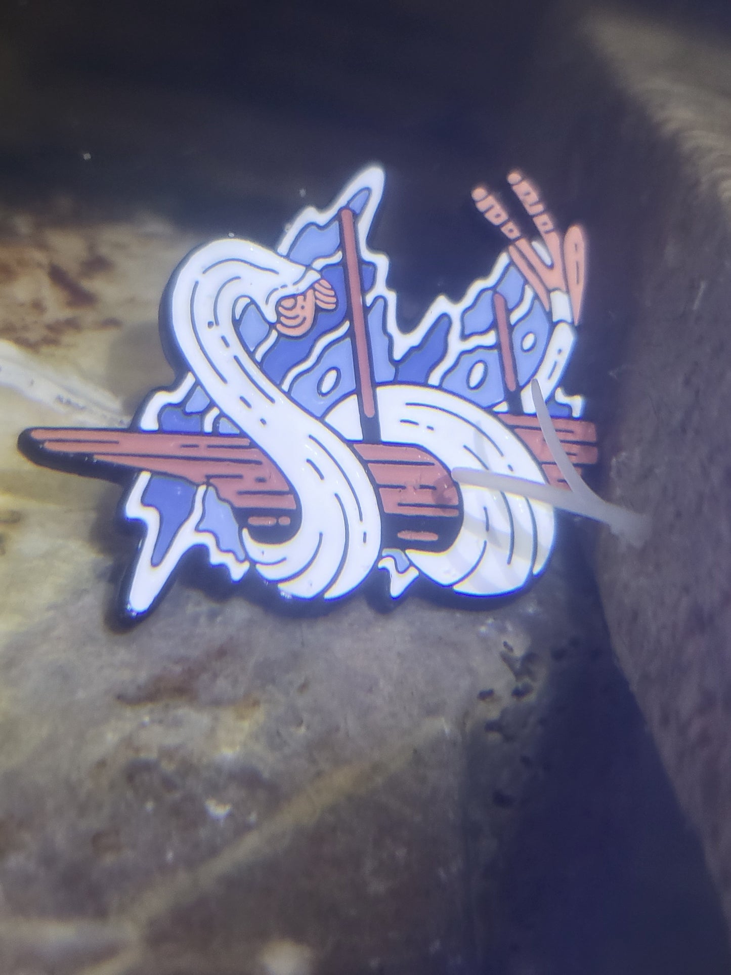 Bizarre Beasts Pin: Shipworm