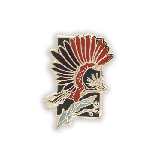 Bizarre Beasts Pin - Hoatzin