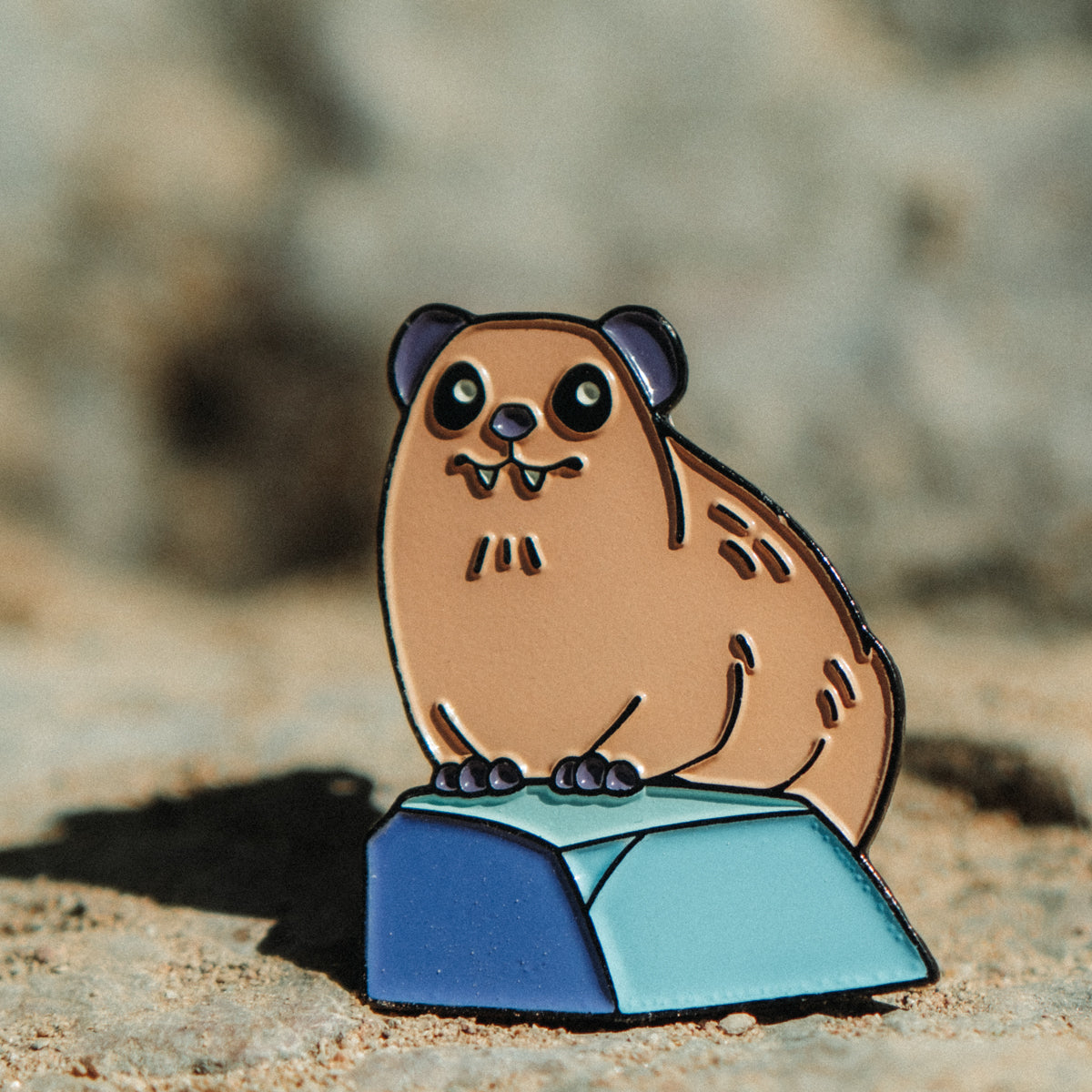 Bizarre Beasts Pin: Hyrax