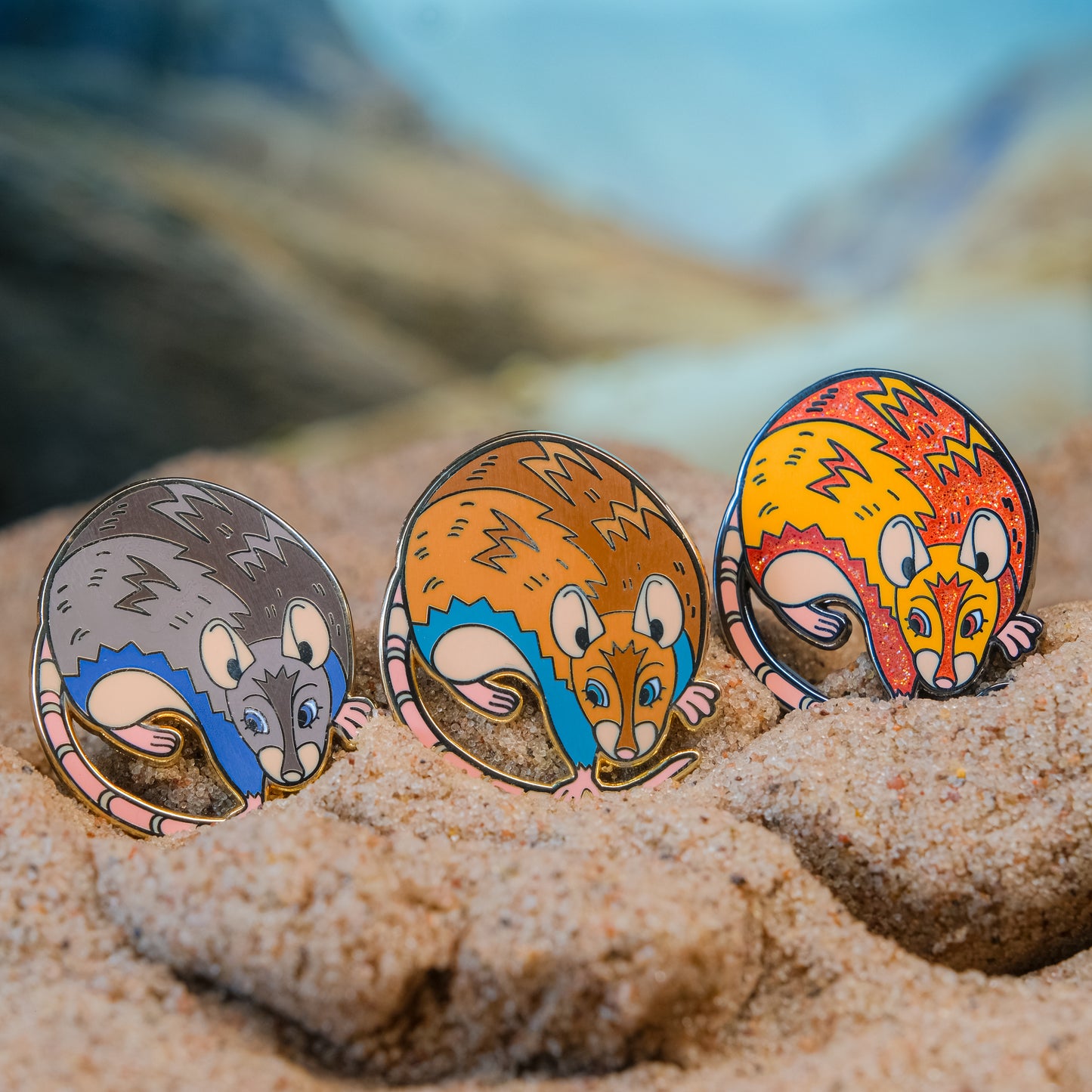 Bizarre Beasts Pin: Spiny Mouse