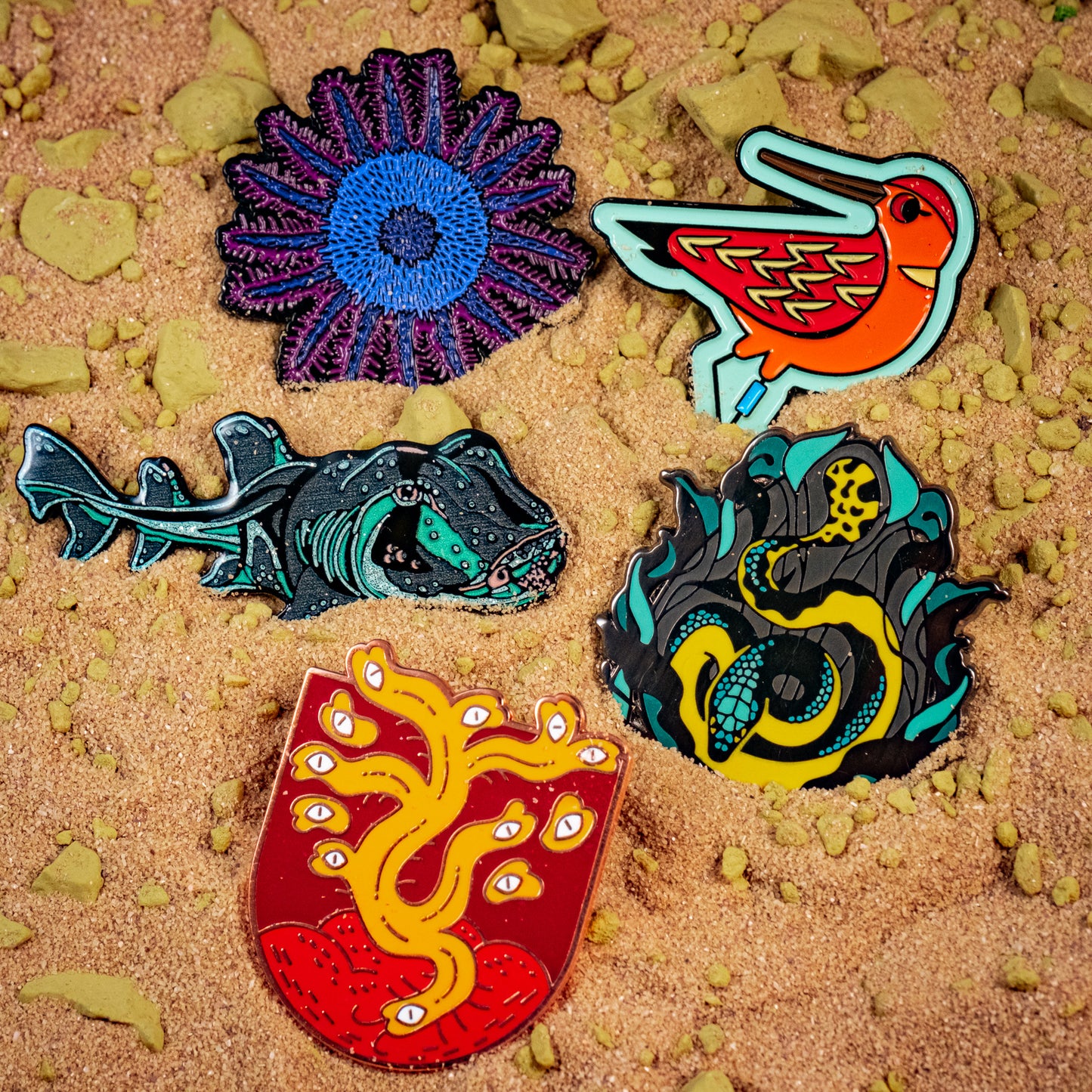 Bizarre Beasts Monthly Pin Bundle: Australian Critters