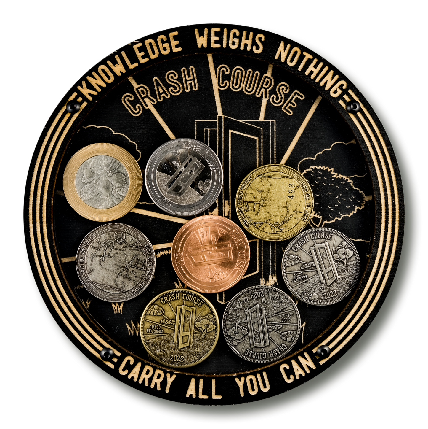 5th Anniversary Coin Display