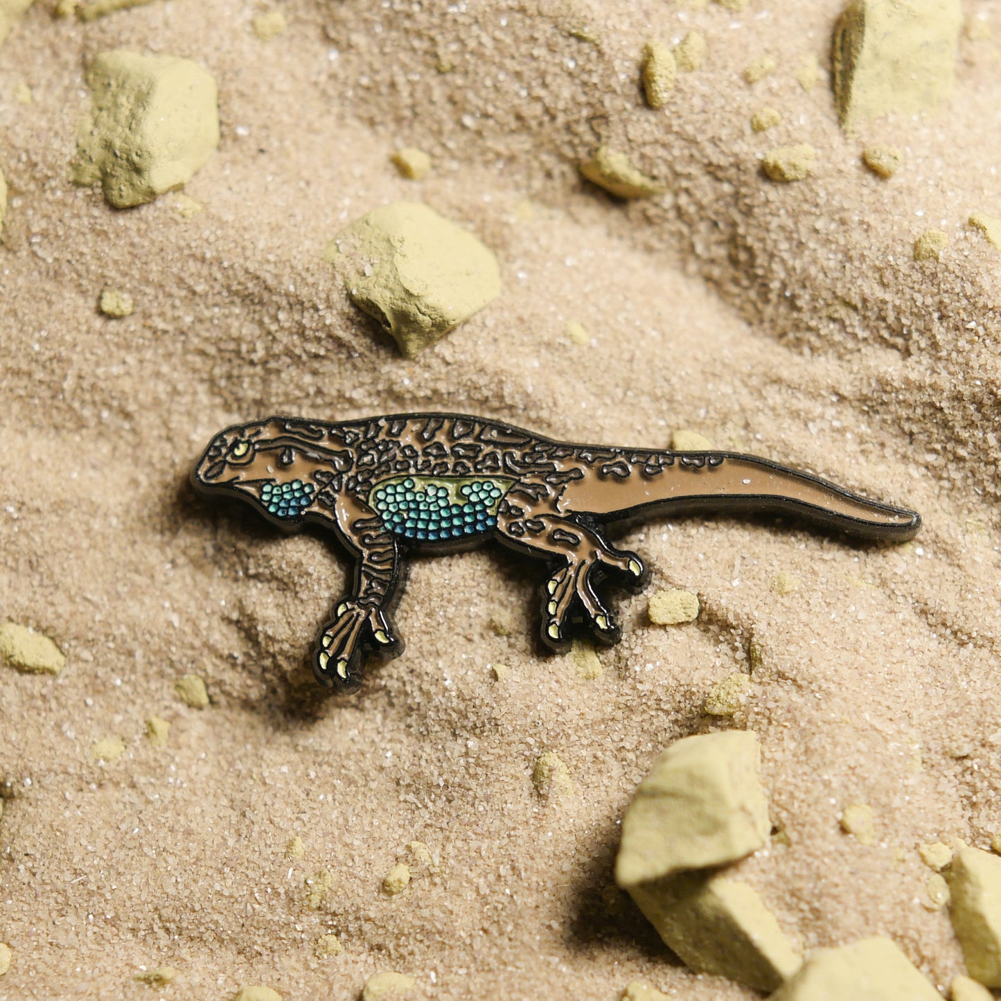 Bizarre Beasts Pin: Western Fence Lizard
