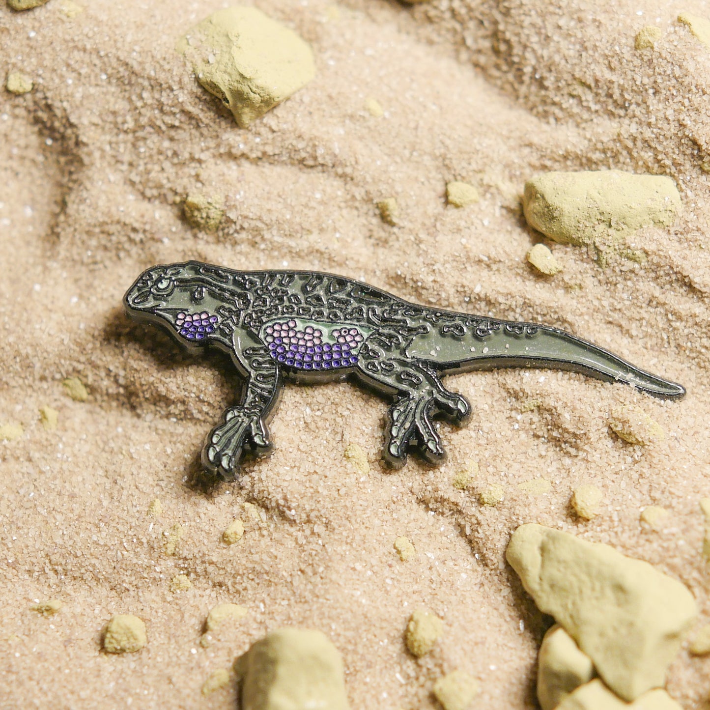 Bizarre Beasts Pin: Western Fence Lizard