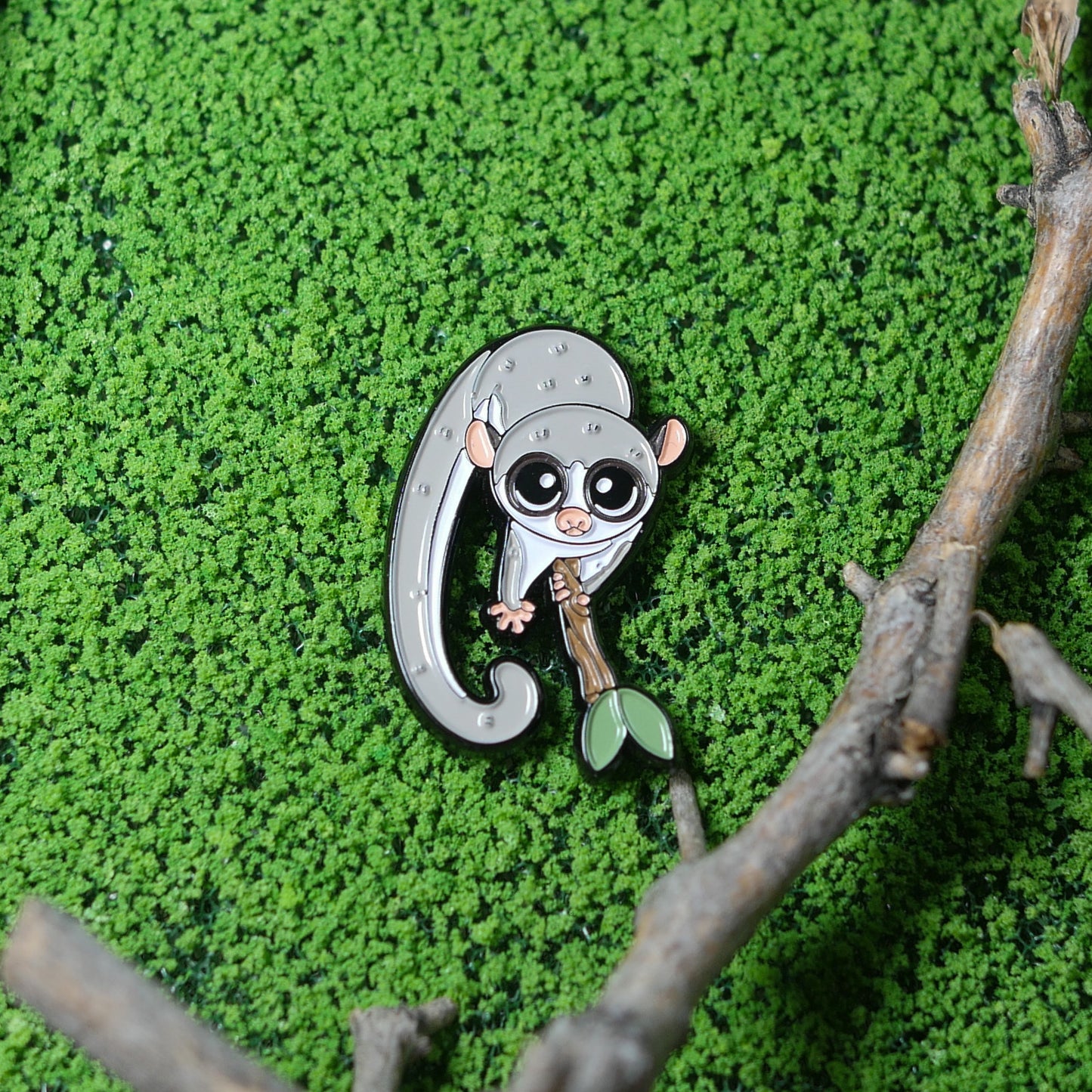 Bizarre Beasts Pin: Fat-Tailed Dwarf Lemur