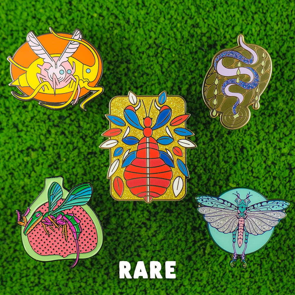 Bizarre Beasts Monthly Pin Bundle: Flying Insects