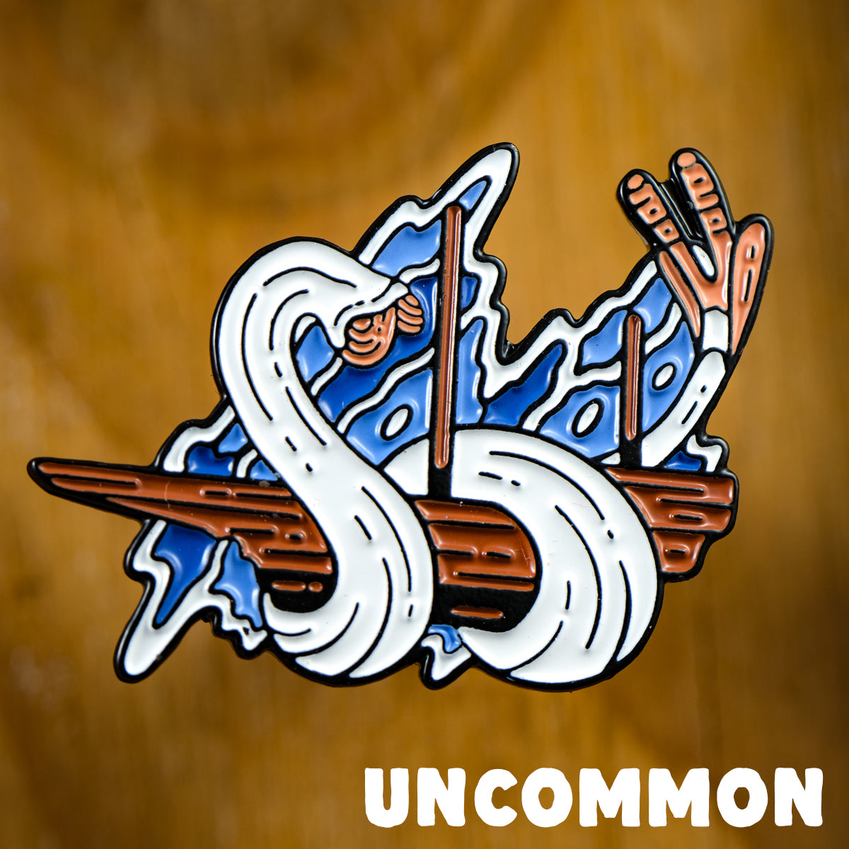 Bizarre Beasts Pin: Shipworm