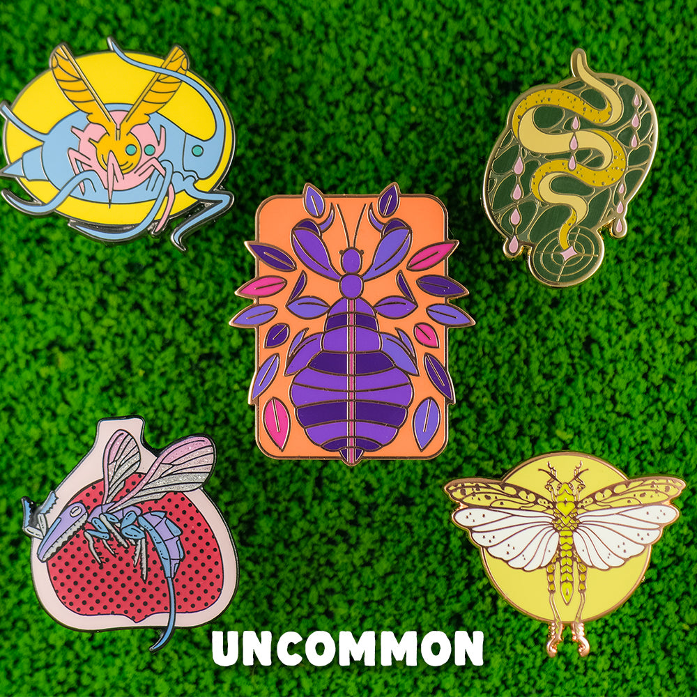 Bizarre Beasts Monthly Pin Bundle: Flying Insects