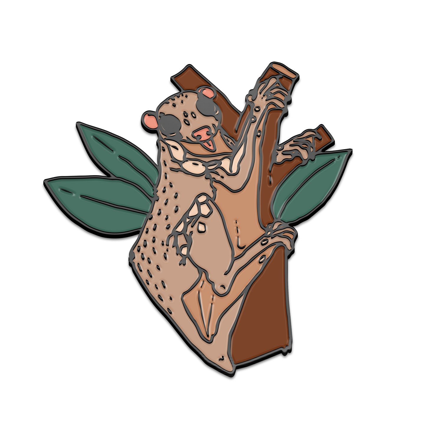 Bizarre Beasts Pin: Colugos