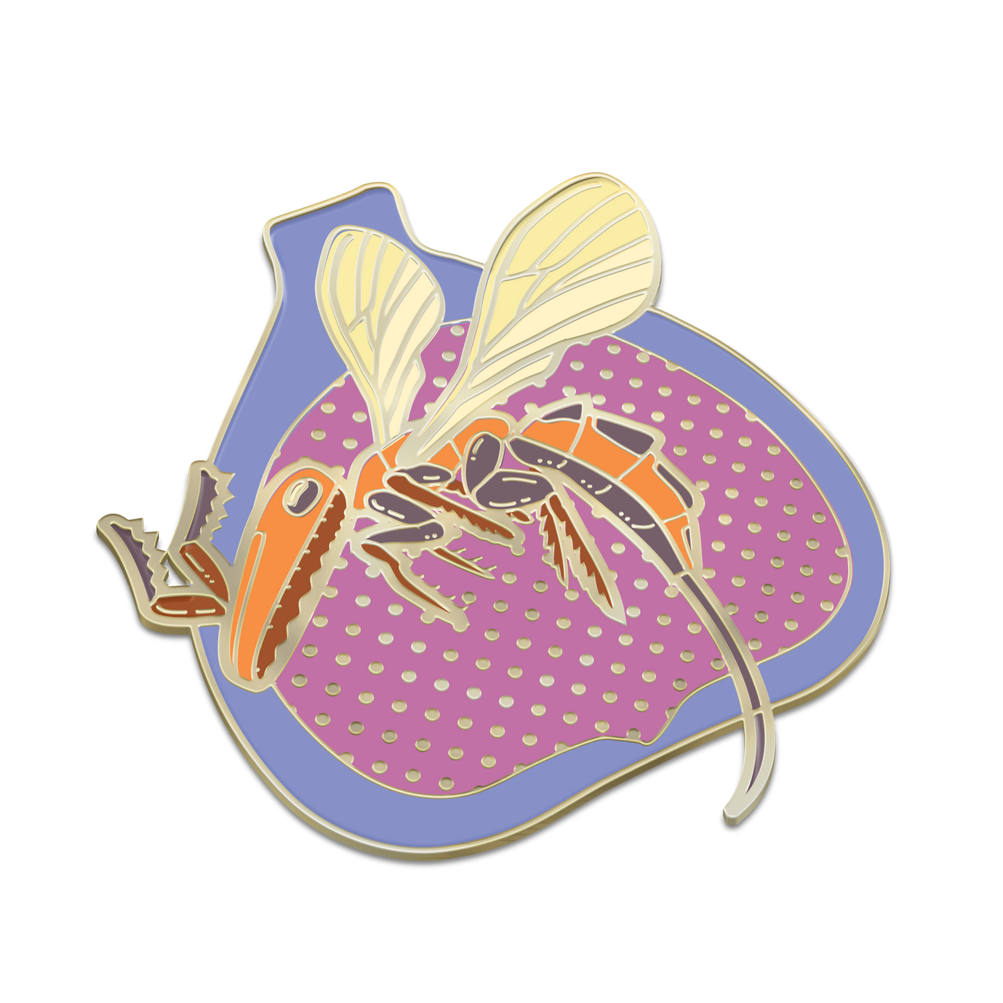 Bizarre Beasts Pin: Fig Wasp