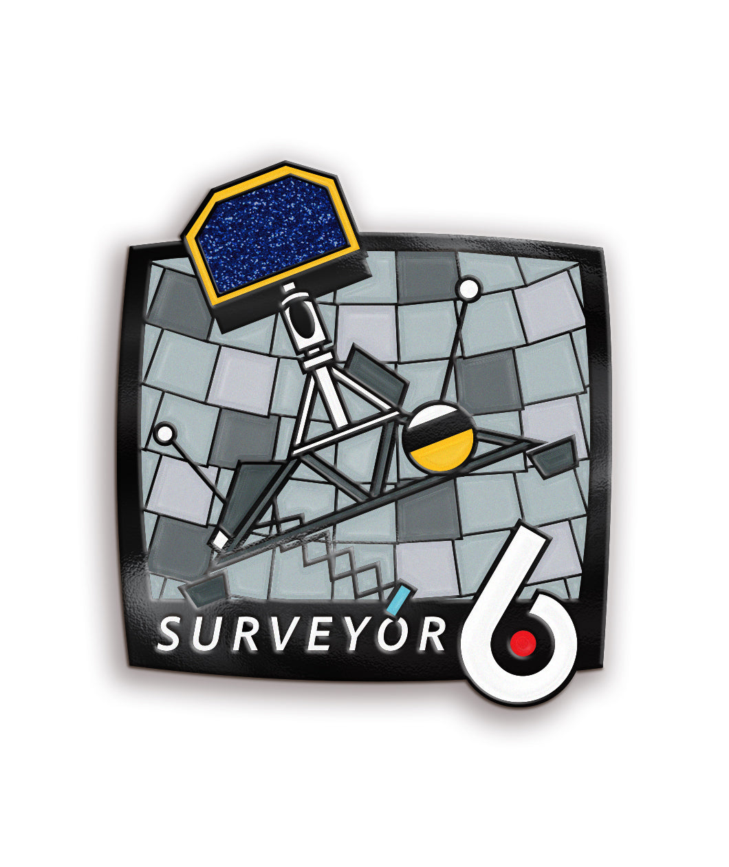 The October pin of the month from Scishow is the Surveyor 6.
