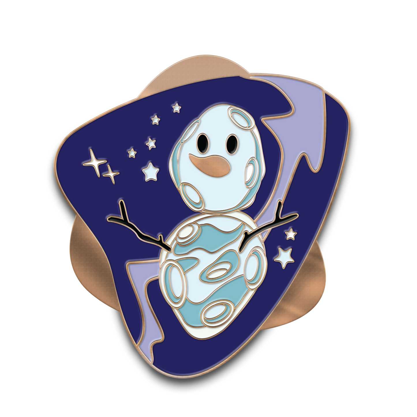 Two Moons Pin