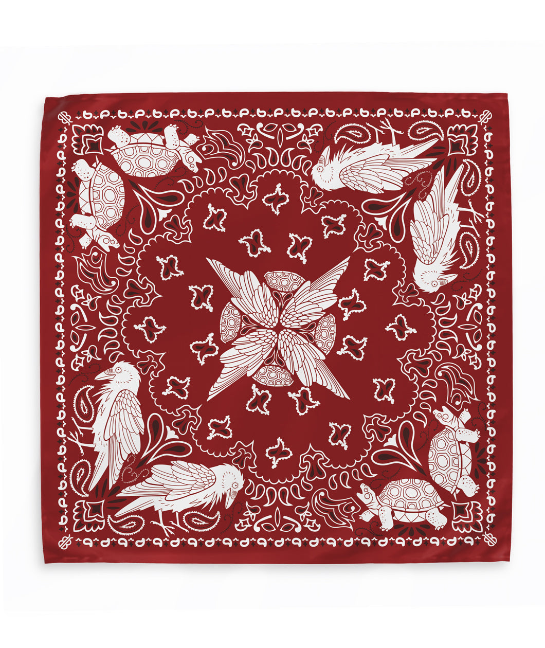 Raven and Desert Tortoise Bandana