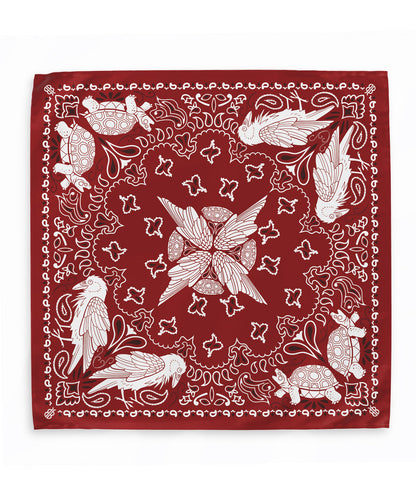 Raven and Desert Tortoise Bandana