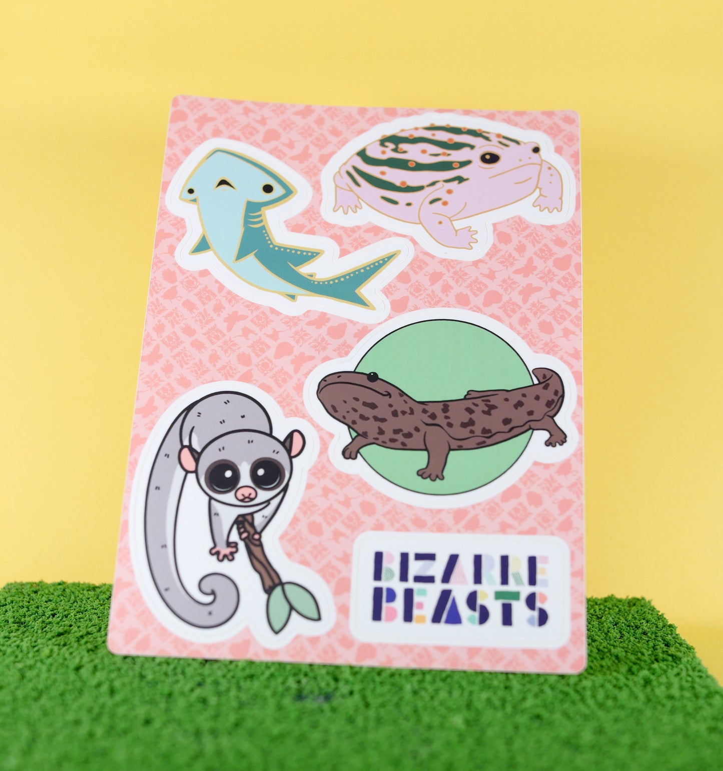 Bizarre Beasts Sticker Sheet - Vol. 3