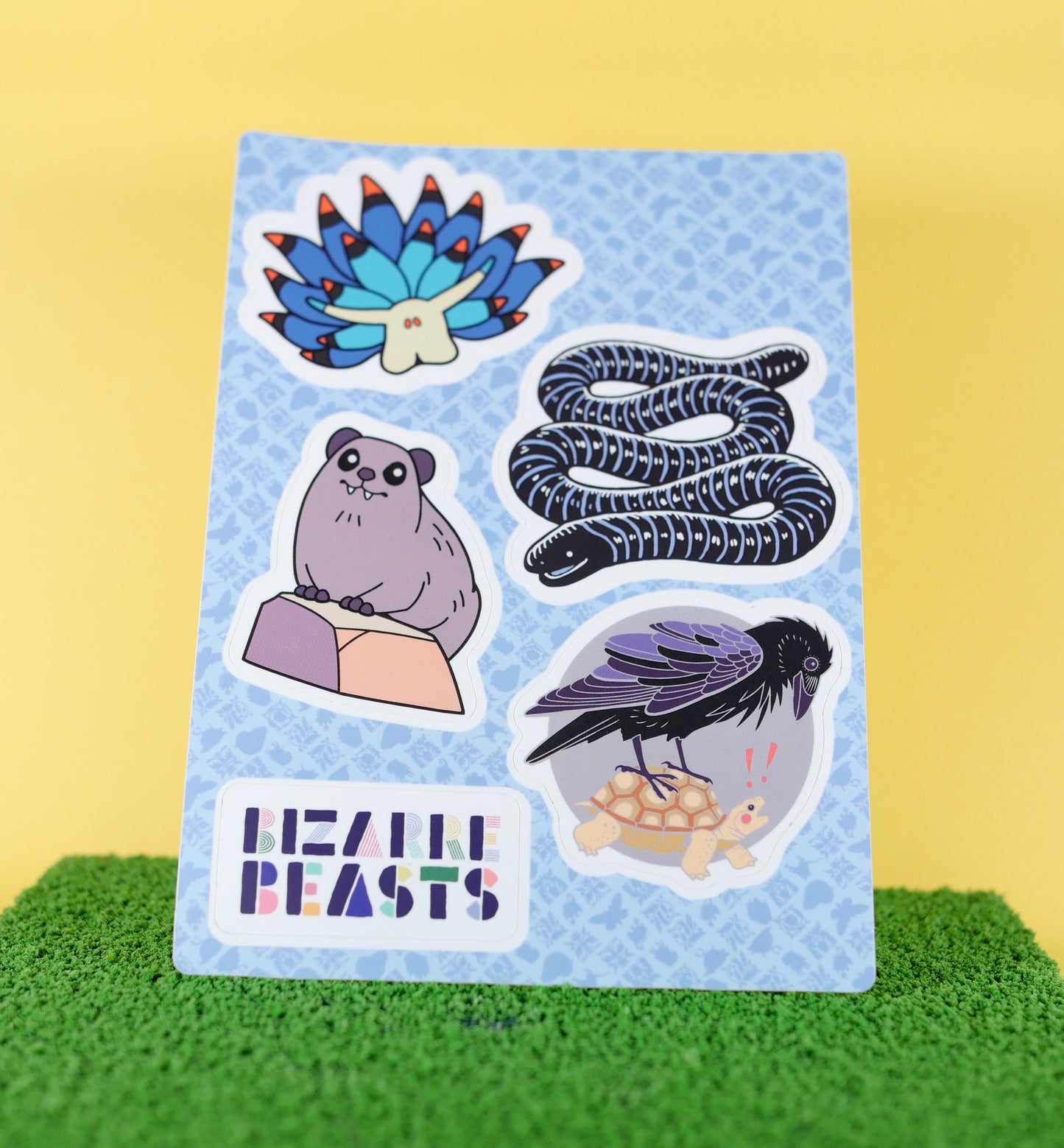 Bizarre Beasts Sticker Sheet - Vol. 5