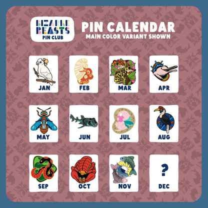 Bizarre Beasts Pin Subscription!