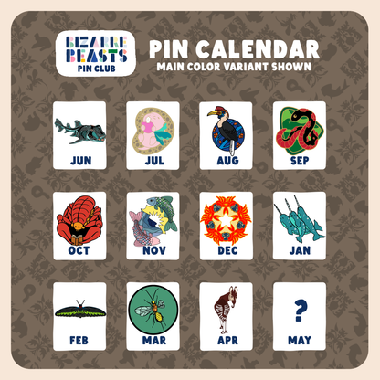 Bizarre Beasts Pin Subscription!