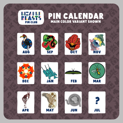 Bizarre Beasts Pin Subscription!
