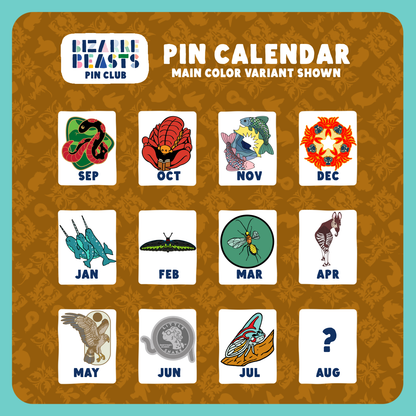 Bizarre Beasts Pin Subscription!