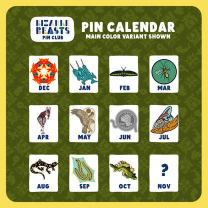 Bizarre Beasts Pin Subscription!