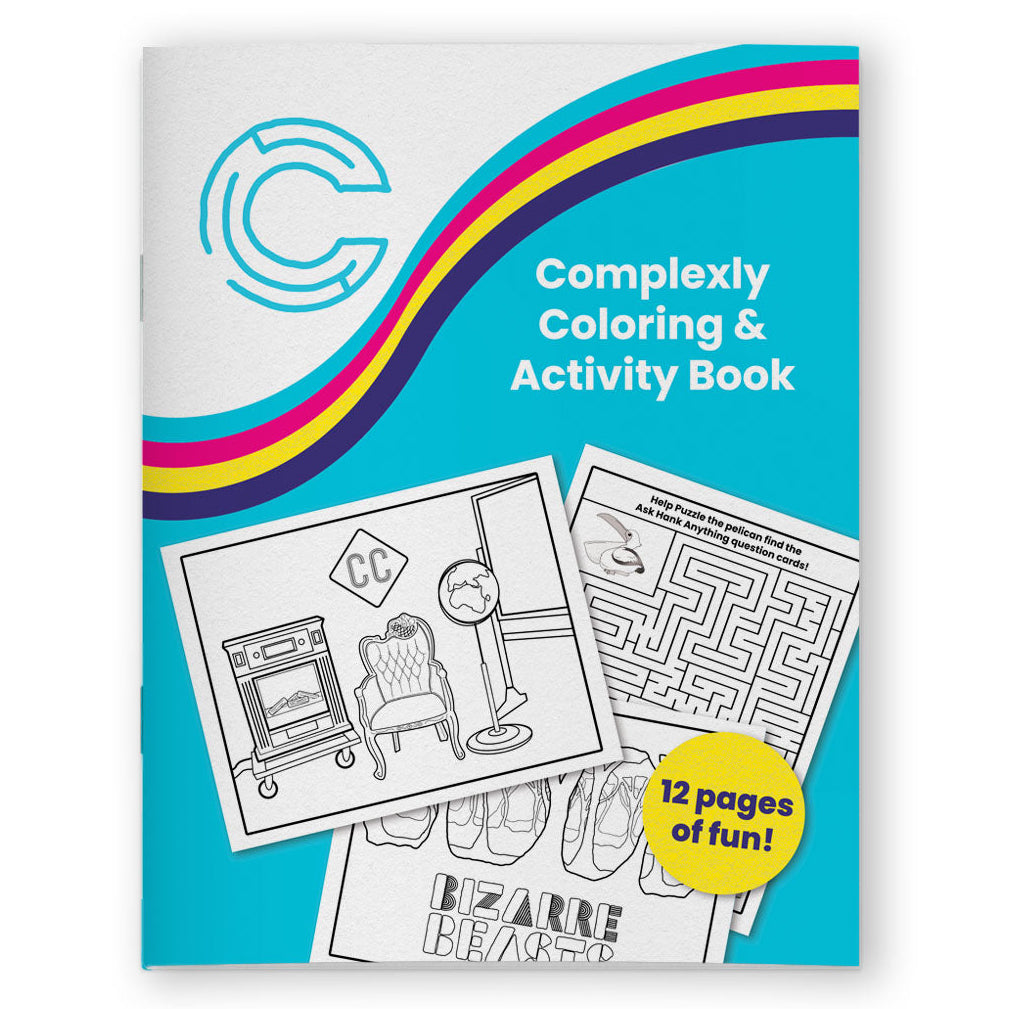 Complexly Complexly Coloring & Activity Book – Complexly Store