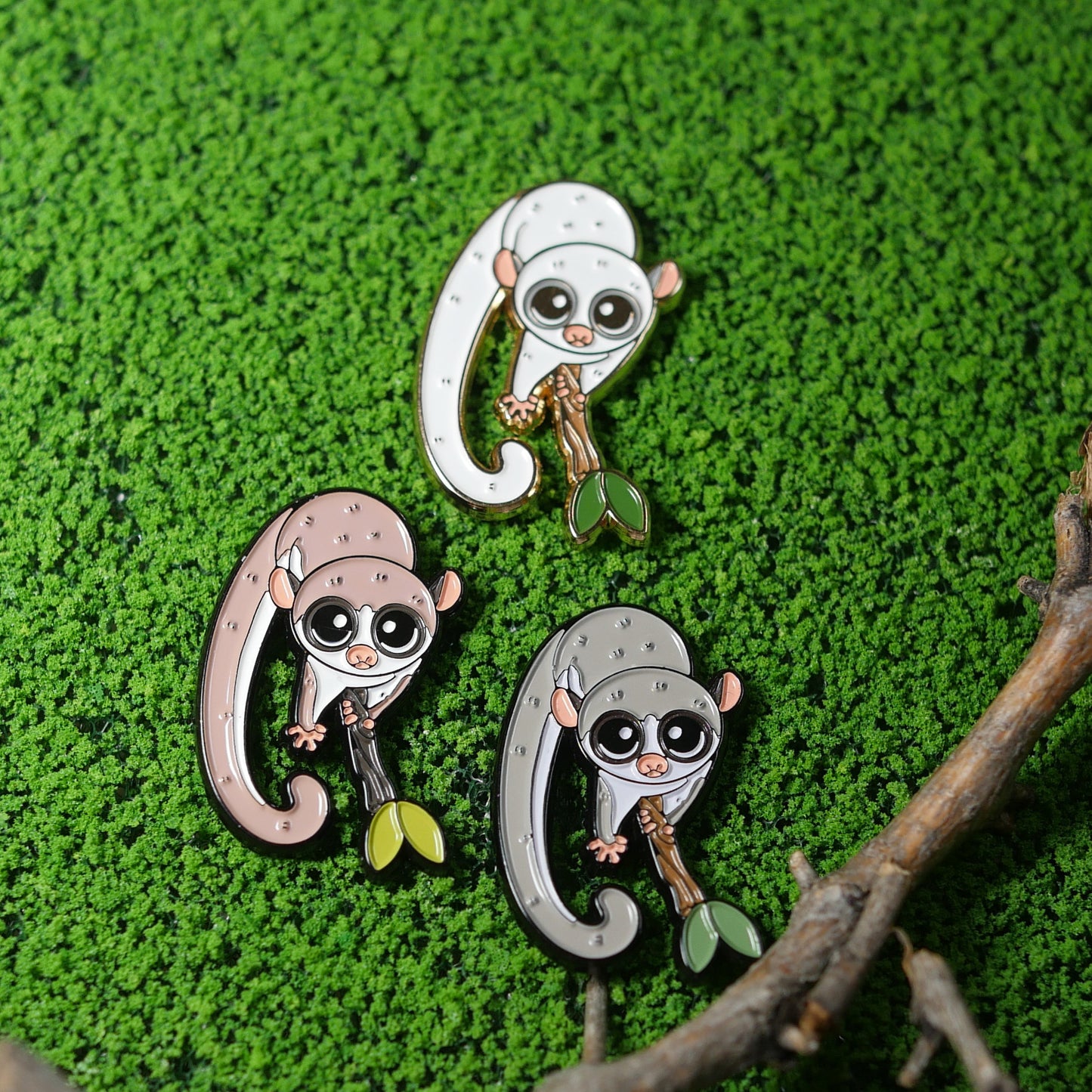 Bizarre Beasts Pin: Fat-Tailed Dwarf Lemur