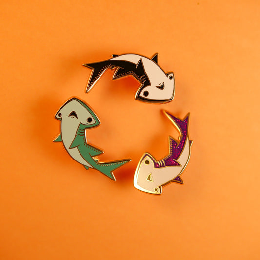 Bizarre Beasts Pin: Bonnethead Shark