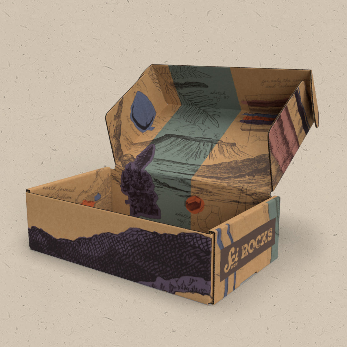 Cool Rocks Box SciShow Rocks Box Subscription – Complexly Store