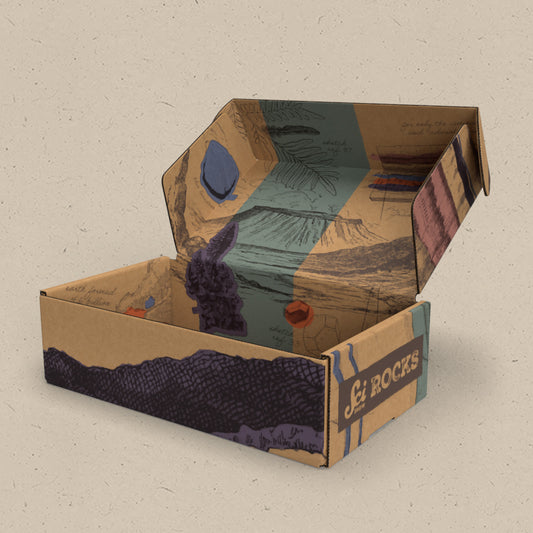 SciShow Rock Box Packaging
