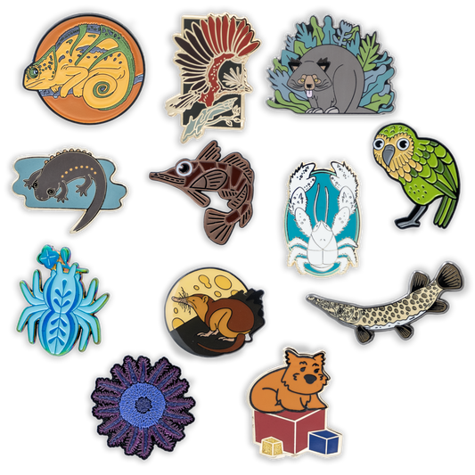 Bizarre Beasts Season One Pin Set