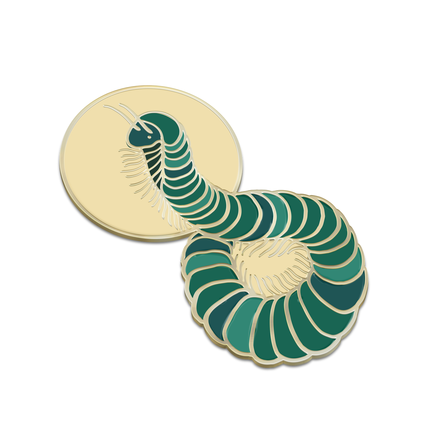 Bizarre Beasts Pin: Millipede