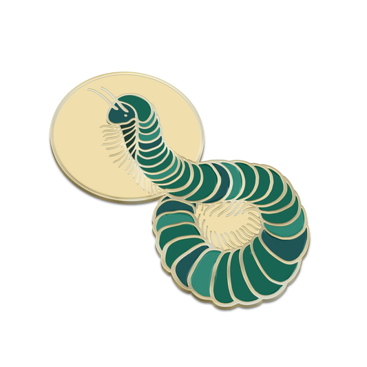 Bizarre Beasts Pin: Millipede