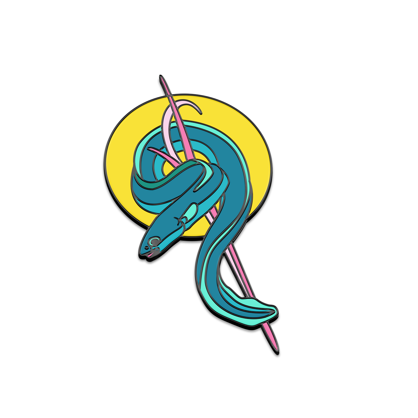 Bizarre Beasts Pin: European Eel