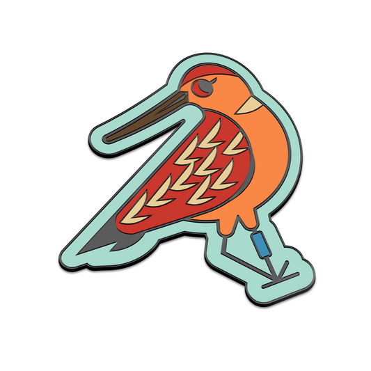 Bizarre Beasts Pin: Godwit