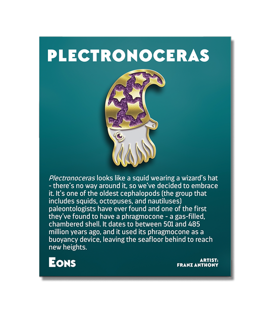 Plectronoceras Enamel Pin