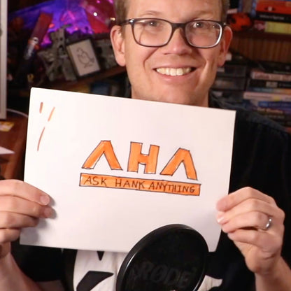 Ask Hank Anything Handmade Logo Shirt