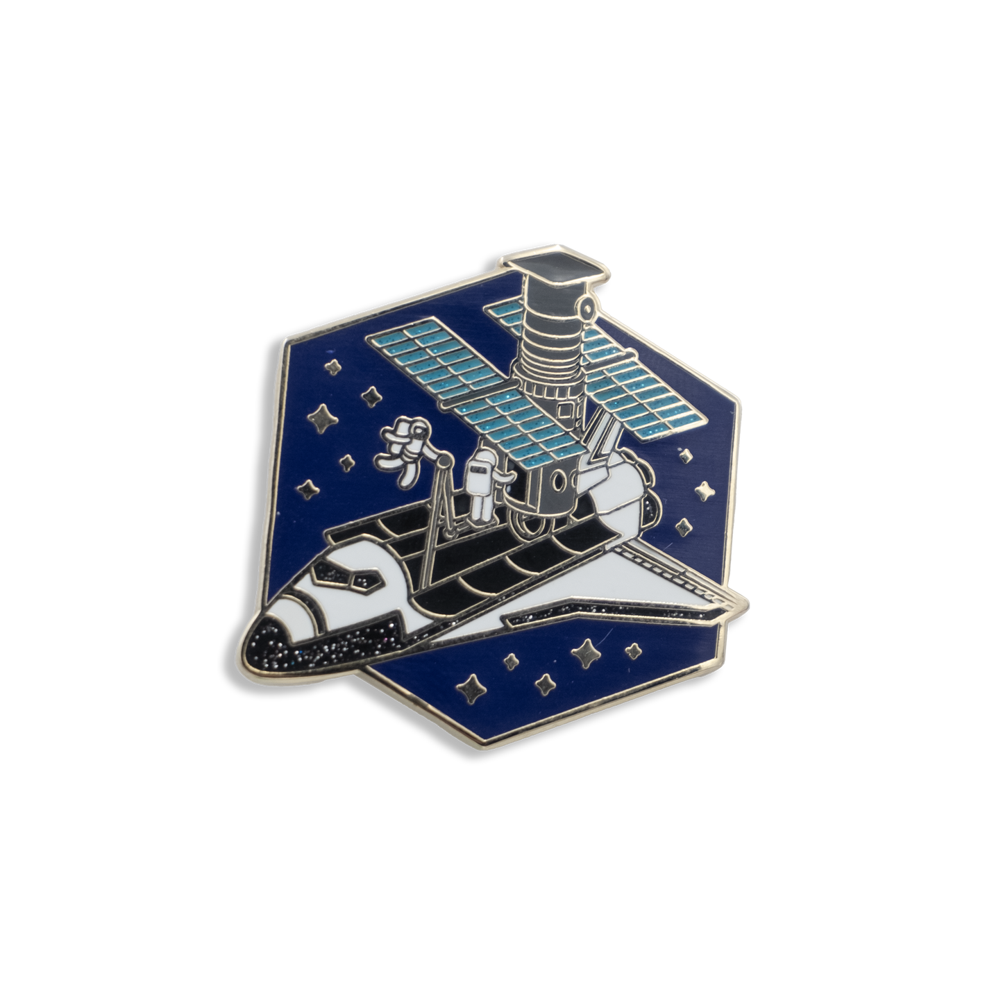 Hubble Service Mission Pin