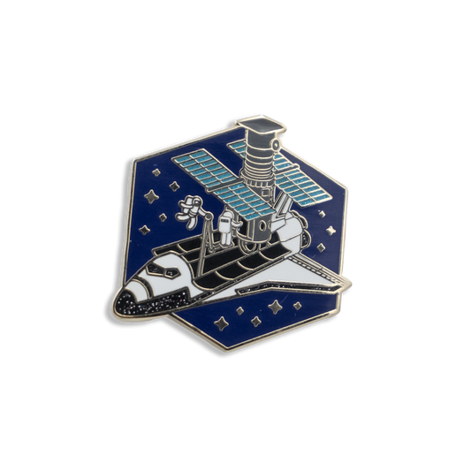 Hubble Service Mission Pin