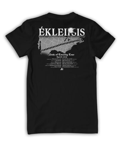 SciShow ÉKLEIPSIS Path of Totality Tour Shirt - Print-On-Demand