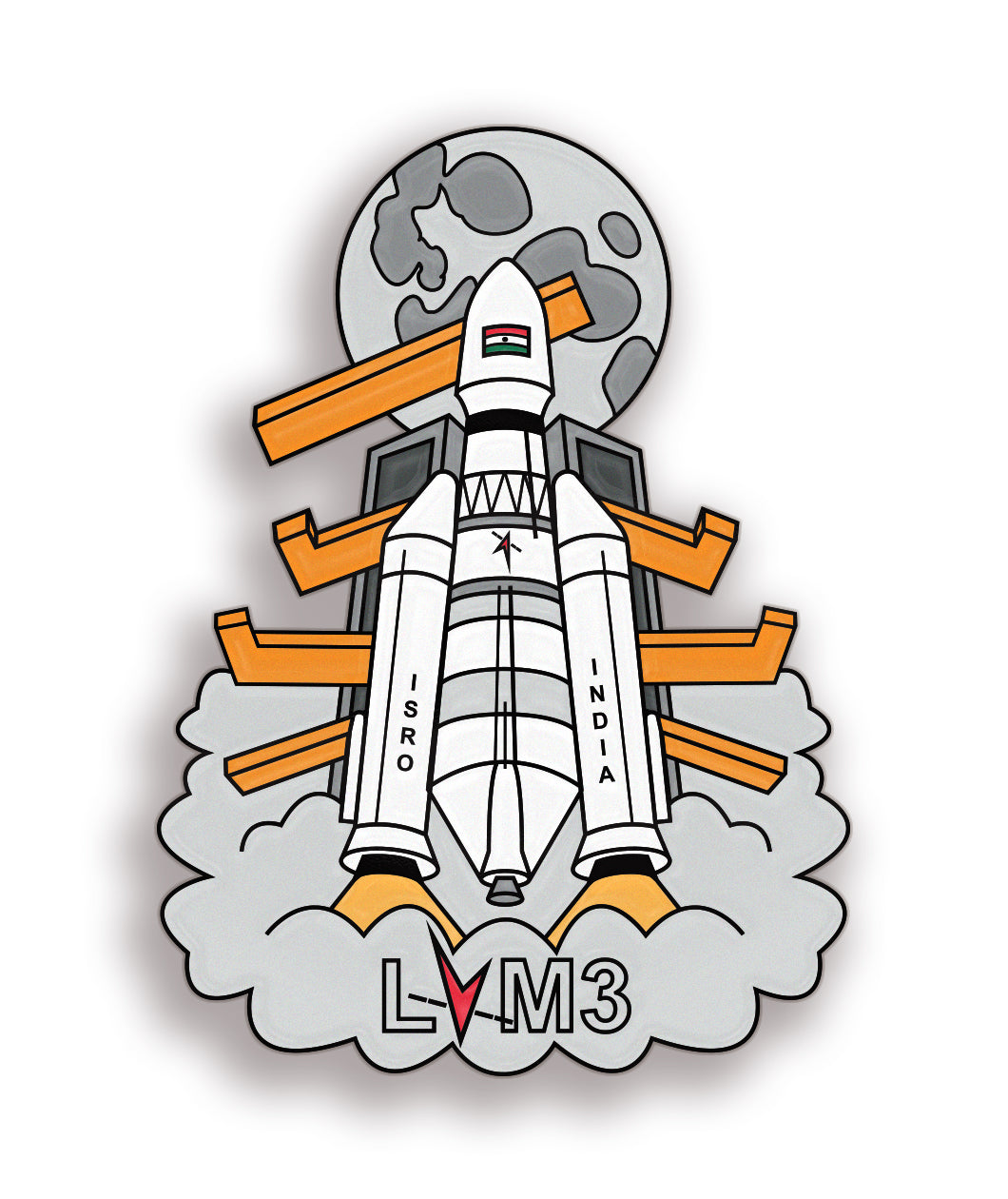 Launch Vehicle Mark-3 Pin